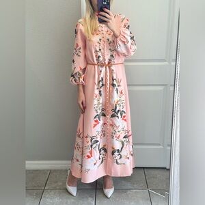 Lexi Billow Long Dress, size M